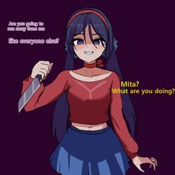 This is a pixiv picture whose title is Mita?.