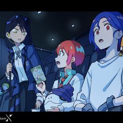 This is a pixiv picture whose title is ジークアクス詰め.