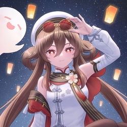This is a pixiv picture whose title is 胡桃.