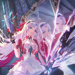 This is a pixiv picture whose title is Wuthering Waves Carlotta.