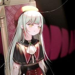 This is a pixiv picture whose title is 断线人偶.