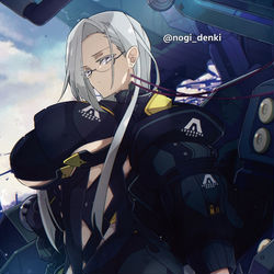 This is a pixiv picture whose title is 【閣下の直属】.