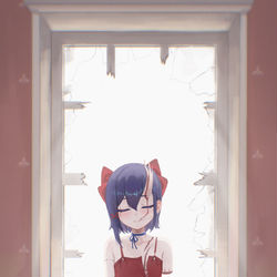 This is a pixiv picture whose title is 「君が戻ってくるまで、ここにいるよ。」.