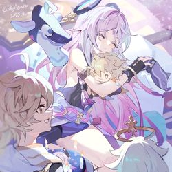 This is a pixiv picture whose title is 黑曜石老伴生日快乐~.