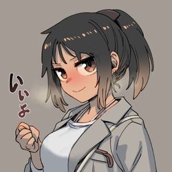 This is a pixiv picture whose title is いいよの日.