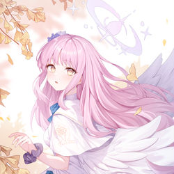 This is a pixiv picture whose title is ミカ 銀杏.