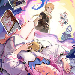 This is a pixiv picture whose title is シトラリたんおめ絵2025.