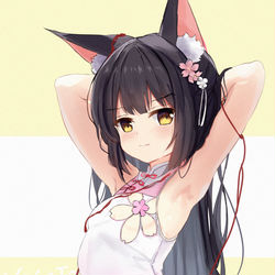 This is a pixiv picture whose title is 老婆新皮！.