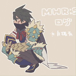 This is a pixiv picture whose title is MHRログ.