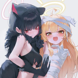 This is a pixiv picture whose title is 大过年的发万圣节的图多少沾点晦气了。.
