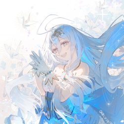This is a pixiv picture whose title is 画了偶像蕾娜.