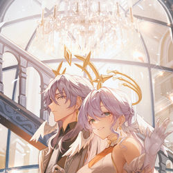 This is a pixiv picture whose title is Robin&Sunday.