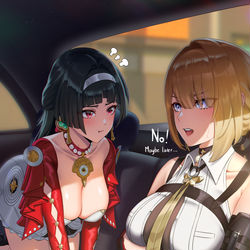 This is a pixiv picture whose title is Astra & Evelyn.