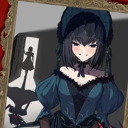 This is a pixiv picture whose title is 久遠寺有珠.
