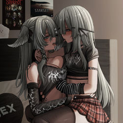 This is a pixiv picture whose title is commission.