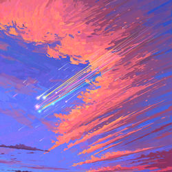 This is a pixiv picture whose title is 星-stars.