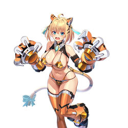 This is a pixiv picture whose title is PLAMAX ソフィア・F・シャーリング　虎アーマーVer..