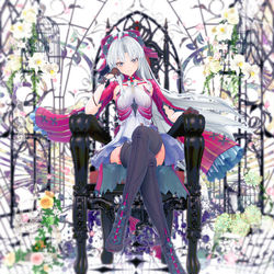 This is a pixiv picture whose title is 【MMD鳴潮】カルロッタさん その２.