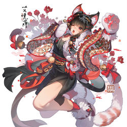 This is a pixiv picture whose title is 九间当铺.