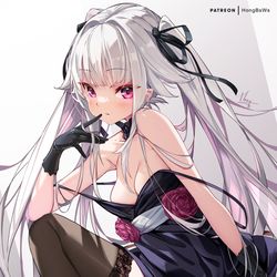 This is a pixiv picture whose title is 篝ノ霧枝.