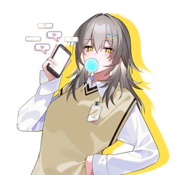 This is a pixiv picture whose title is 💛🎒.