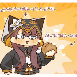 This is a pixiv picture whose title is ペペとモチョチョ.