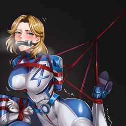 This is a pixiv picture whose title is [COM] Sue Storm.