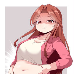 This is a pixiv picture whose title is ［skeb］ちょいぽちゃ財前時子さん.