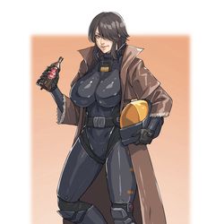 This is a pixiv picture whose title is commission work.