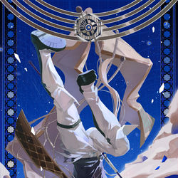 This is a pixiv picture whose title is 引星棘刺.