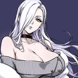 This is a pixiv picture whose title is Omi-san.