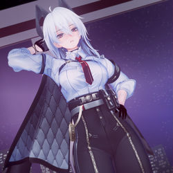 This is a pixiv picture whose title is 被欺骗的赞妮~（skin）.