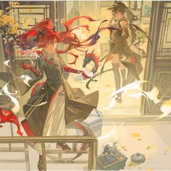 This is a pixiv picture whose title is workworkwork之画.
