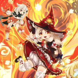 This is a pixiv picture whose title is Little Witch [2025 edit].