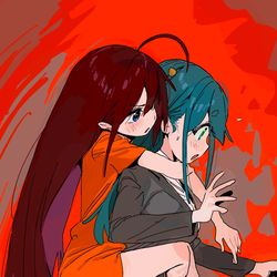 This is a pixiv picture whose title is Affinity.