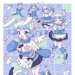 This is a pixiv picture whose title is そうか、僕は天使だった！.