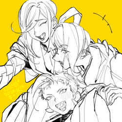 This is a pixiv picture whose title is 刀剣乱舞十周年.