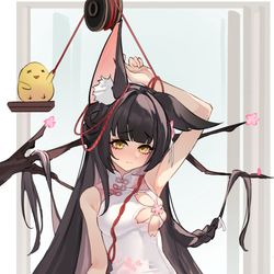 This is a pixiv picture whose title is 长门.