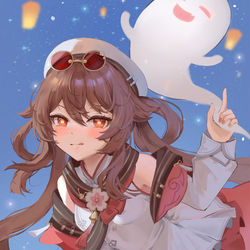 This is a pixiv picture whose title is 胡桃.