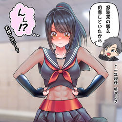 This is a pixiv picture whose title is 鴉の第二衣装？.
