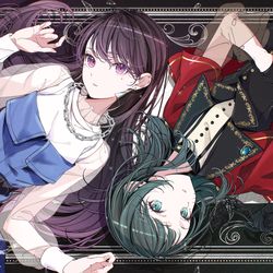 This is a pixiv picture whose title is 『BanG Dream! Ave Mujica』公式FA.
