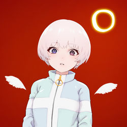 This is a pixiv picture whose title is 半濁天.