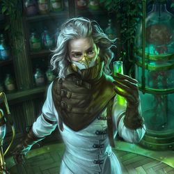 This is a pixiv picture whose title is Man of Science laboratory.