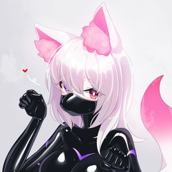 This is a pixiv picture whose title is きつね.