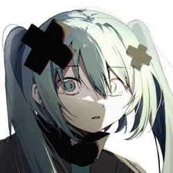 This is a pixiv picture whose title is 初音ミク.