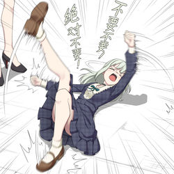 This is a pixiv picture whose title is 正在施展地面技术的墨缇斯.
