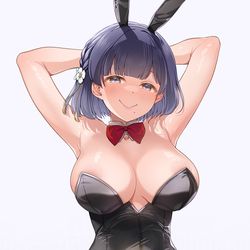 This is a pixiv picture whose title is 【397+】　「こういうのが好きなんですね？」.