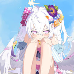 This is a pixiv picture whose title is 冬泳怪梓.