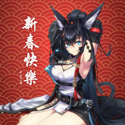 This is a pixiv picture whose title is 烛煌 BlazetheIgnitingSpark ジュウホァン.