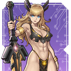 This is a pixiv picture whose title is Magik (Exotic Dancer).